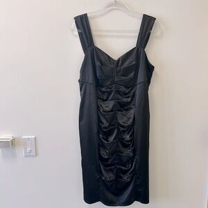 Torrid • Black Satin Sleeveless Dress • Sz 18